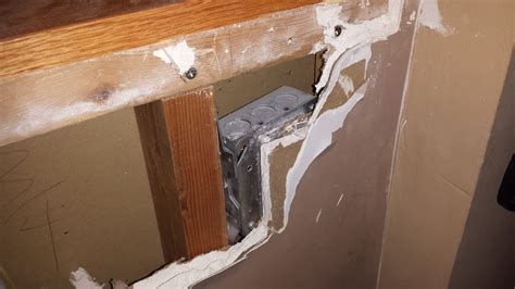 hidden junction box in wall|exposed junction box.